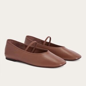 NIB Everlane The Day Mary Jane in Rum, Size 8.5